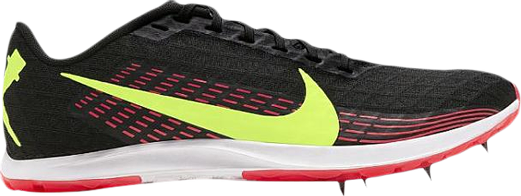 Nike Zoom Rival XC 'Black Crimson Volt' Boots, Black