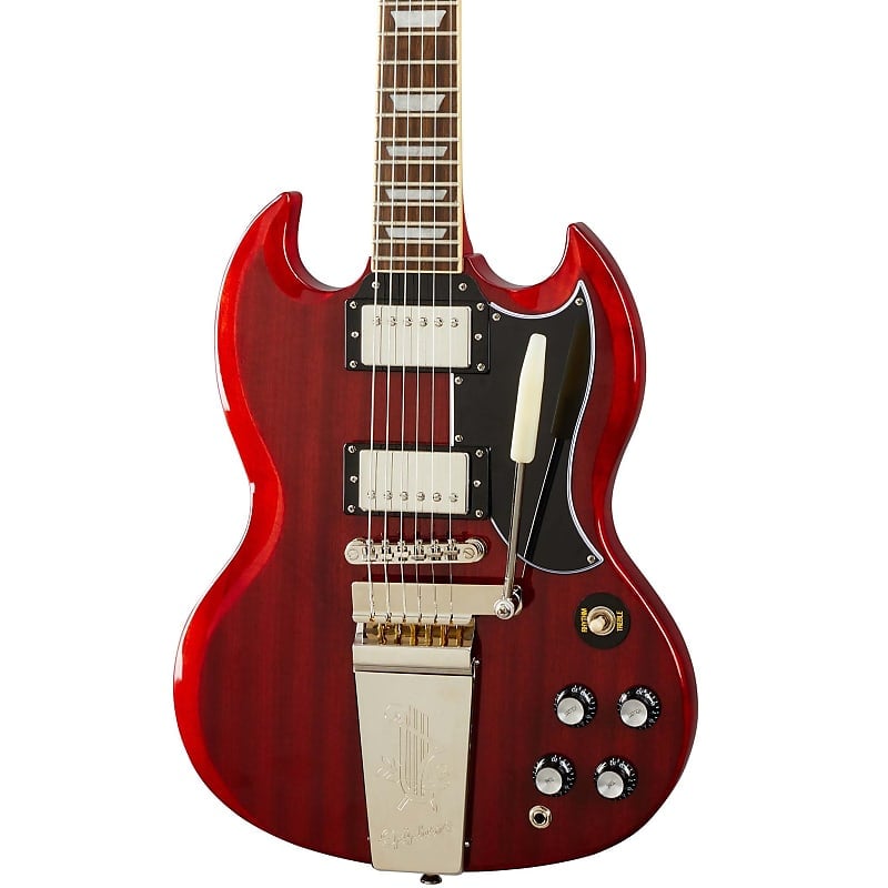 جيتار Epiphone SG Standard 61 Maestro Vibrola - لون الكرز العتيق