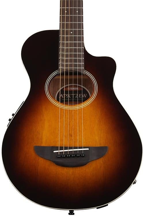 Yamaha APXT2EW 3/4 Size Cutaway Slim Acoustic Electric Guitar - Tobacco Sunburst APXT2EWTBS