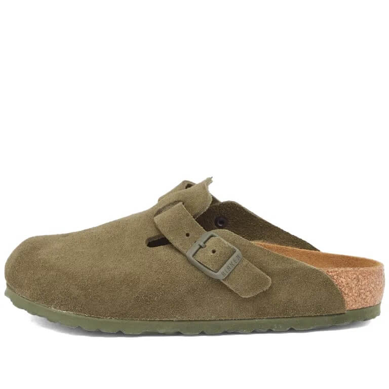 Birkenstock Boston sandals, khaki