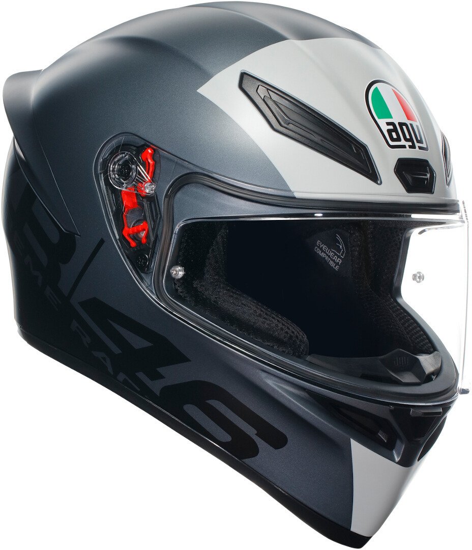 Helmet AGV K-1 S Limit 46, black/gray