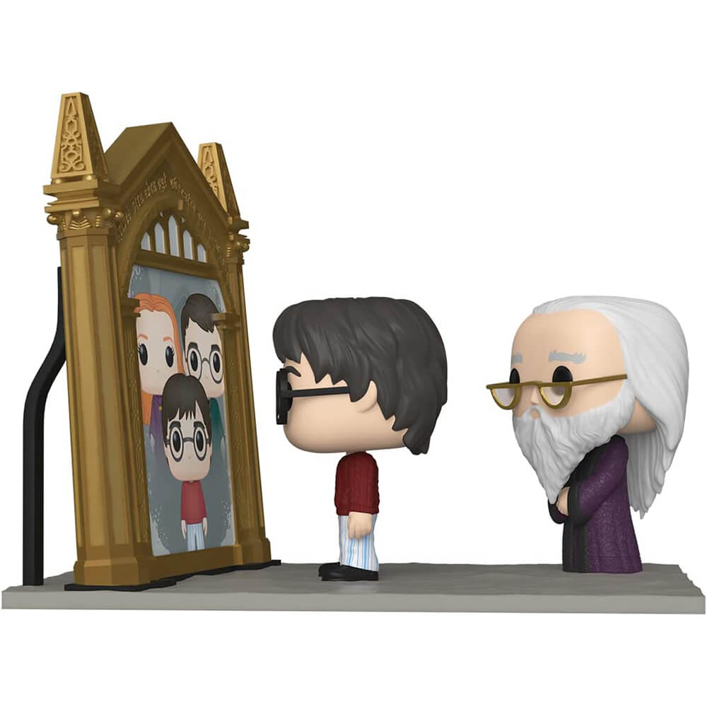 Funko POP! Harry Potter, Albus Dumbledore and Harry Potter in front of the Erised Mirror