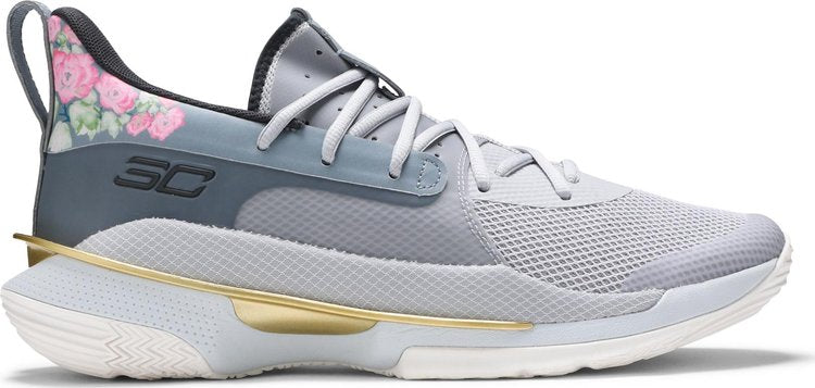 Under Armor Curry 7 Chinese New Year sneakers, gray