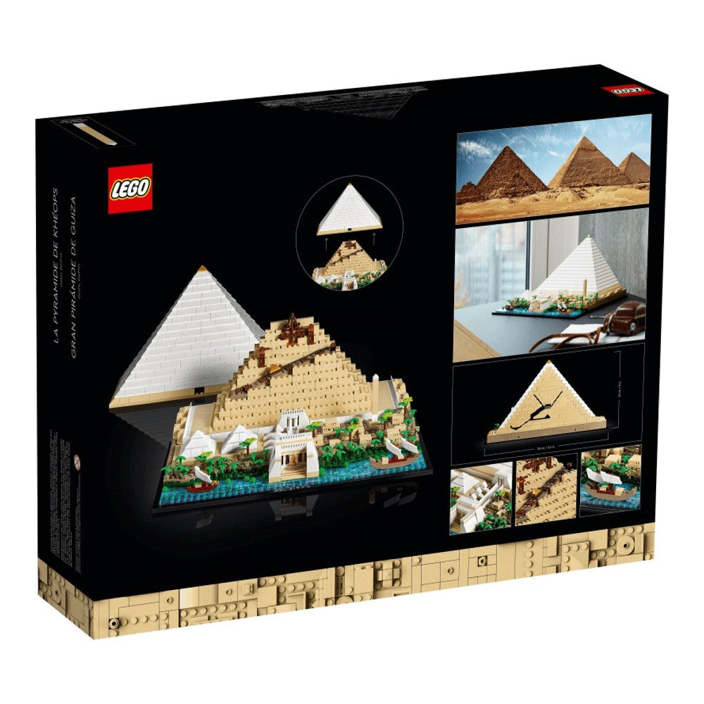 LEGO Architecture Great Pyramid of Giza 21058, 1476 pieces