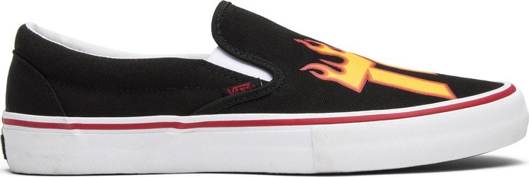 Vans Thrasher x Slip-On Pro Thrasher sneakers, black