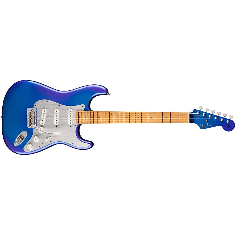 Limited edition Fender H. Guitar Stratocaster, blue marlin, maple neck 0140242364