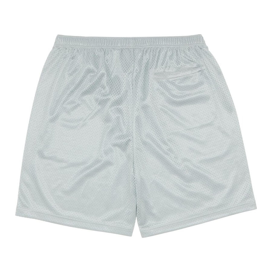 Supreme Slap Shot Baggy Mesh Shorts, Gray