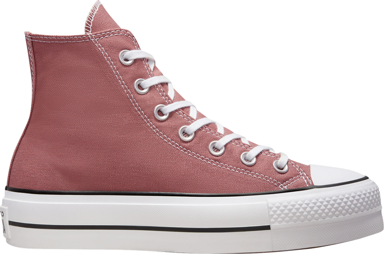 Converse Wmns Chuck Taylor All Star Lift Platform High Saddle Sneakers, Pink