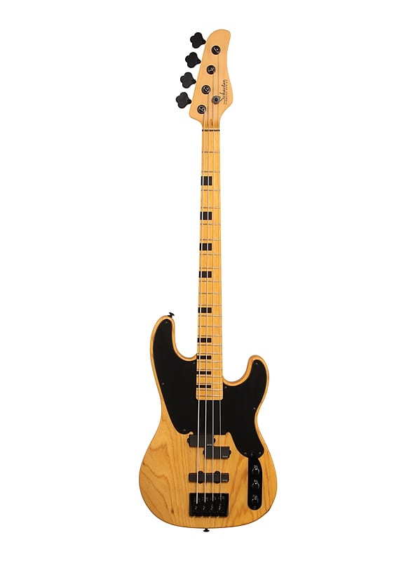 Schecter Model-T Session Bass Guitar Aged Natural Satin MODELTSES ANS