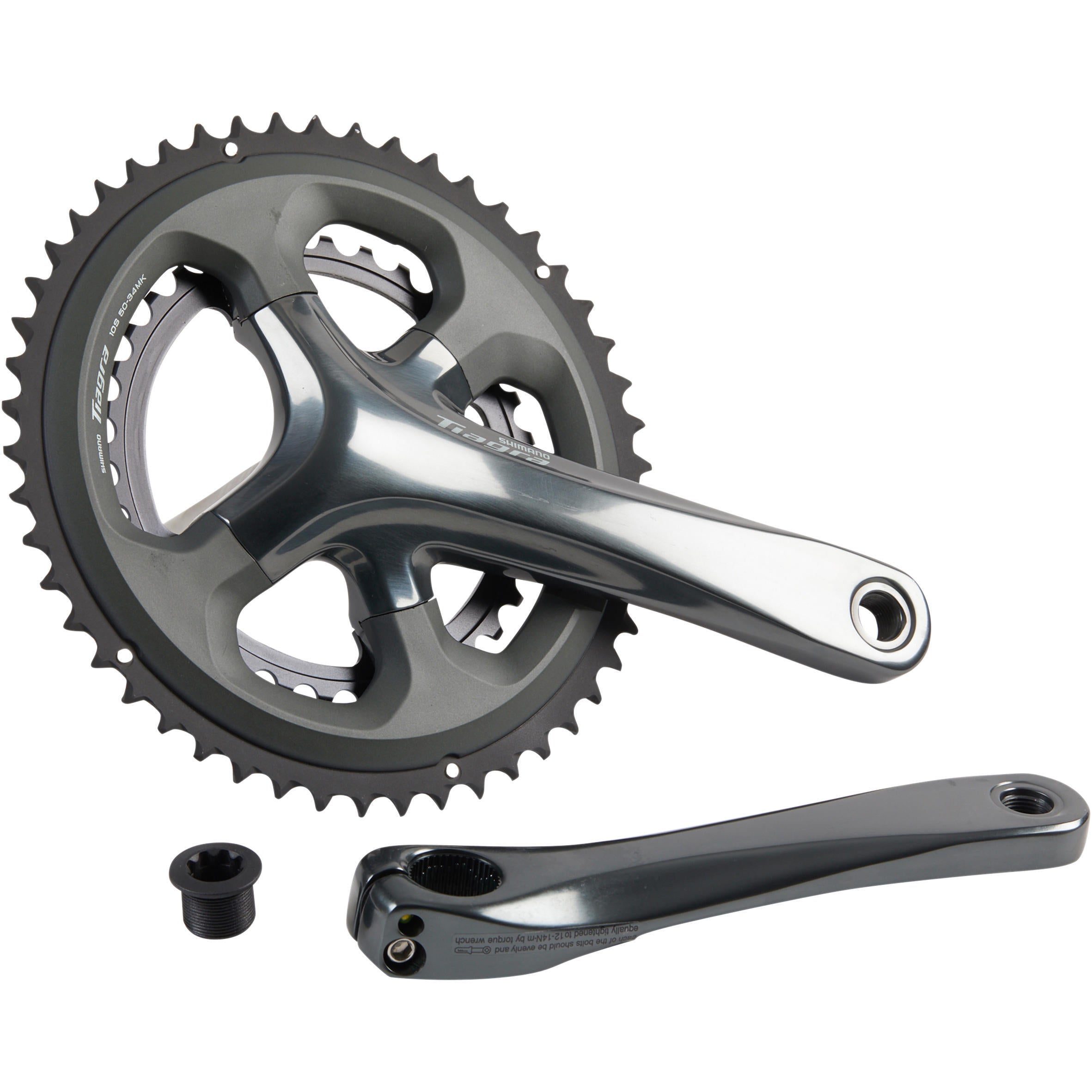 Crank 2x front sprocket Tiagra 10 gears VAN RYSEL