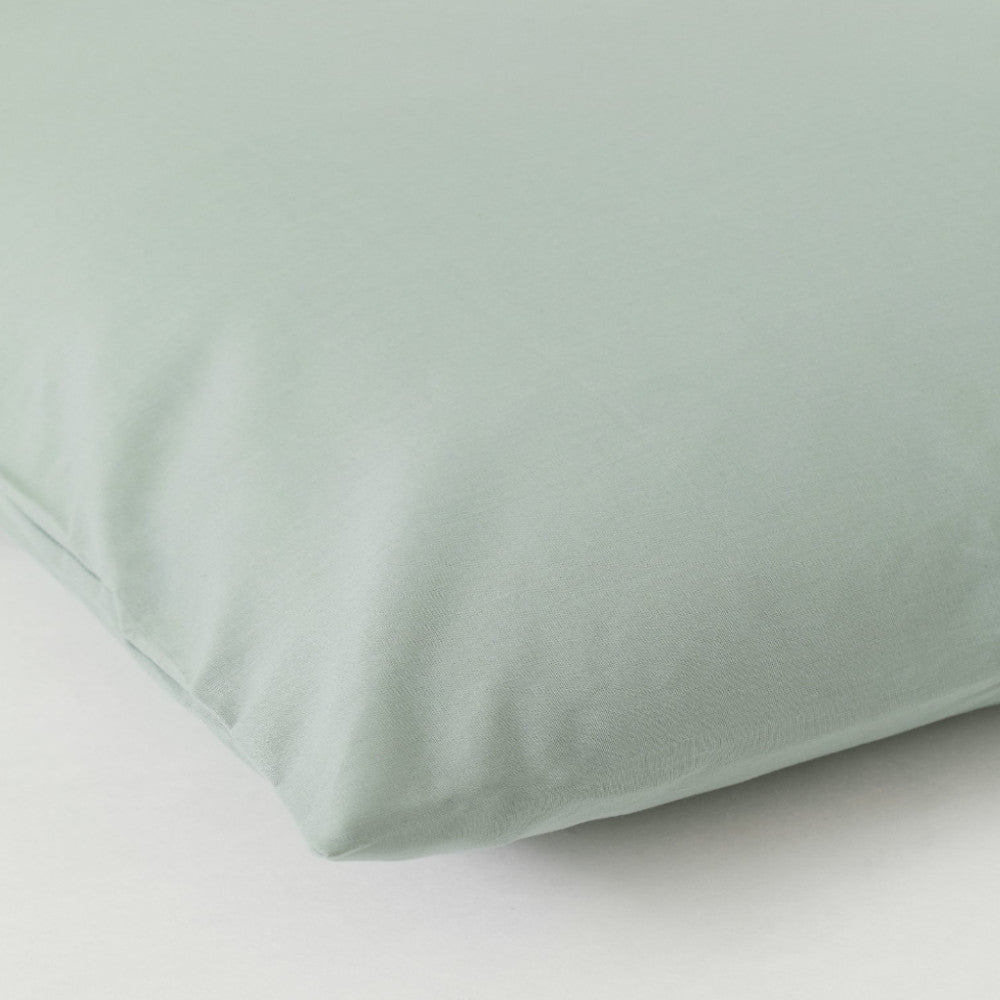 Envelope pillowcase H&M Home Cotton, light green