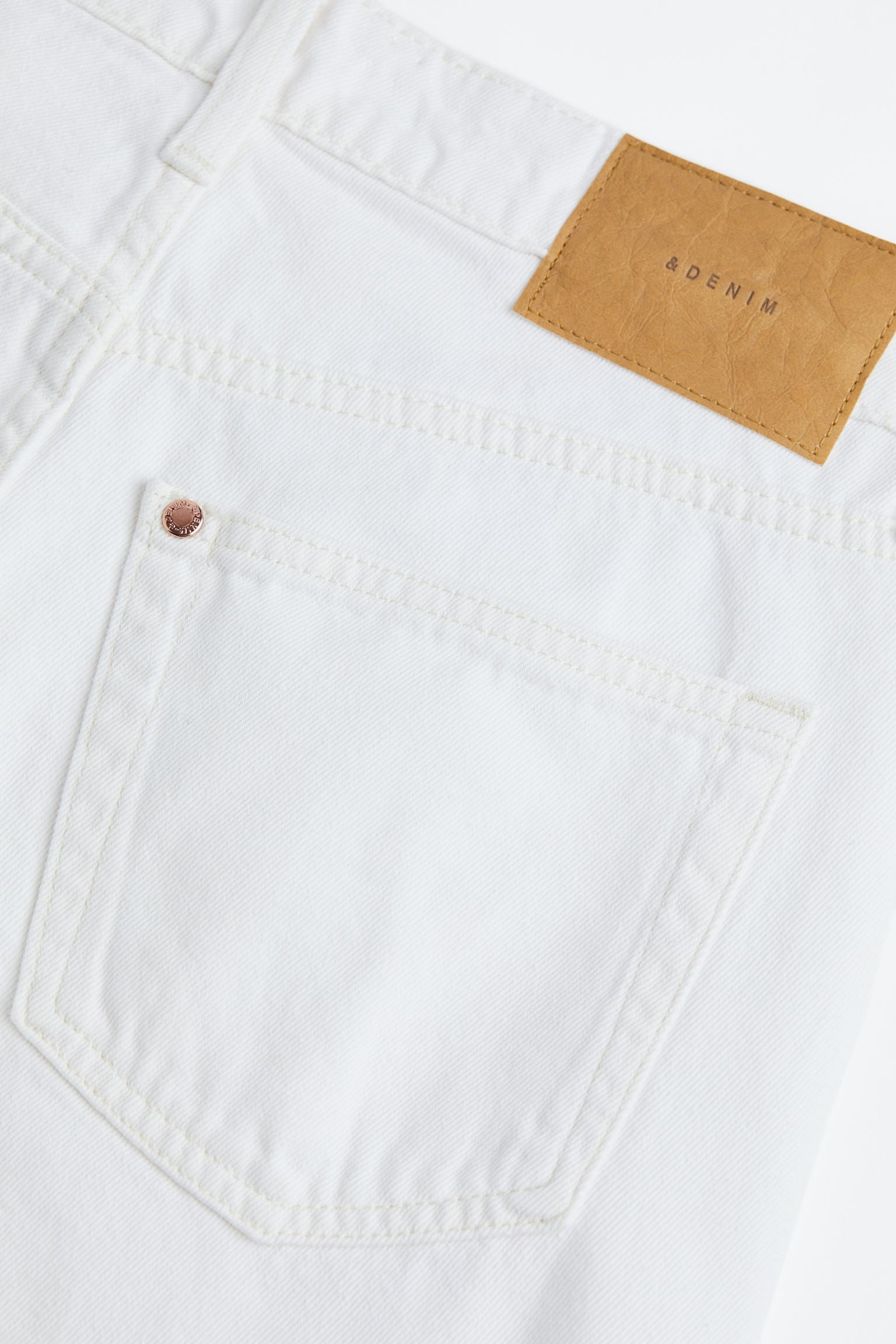 H&M 90s Baggy Low jeans, white