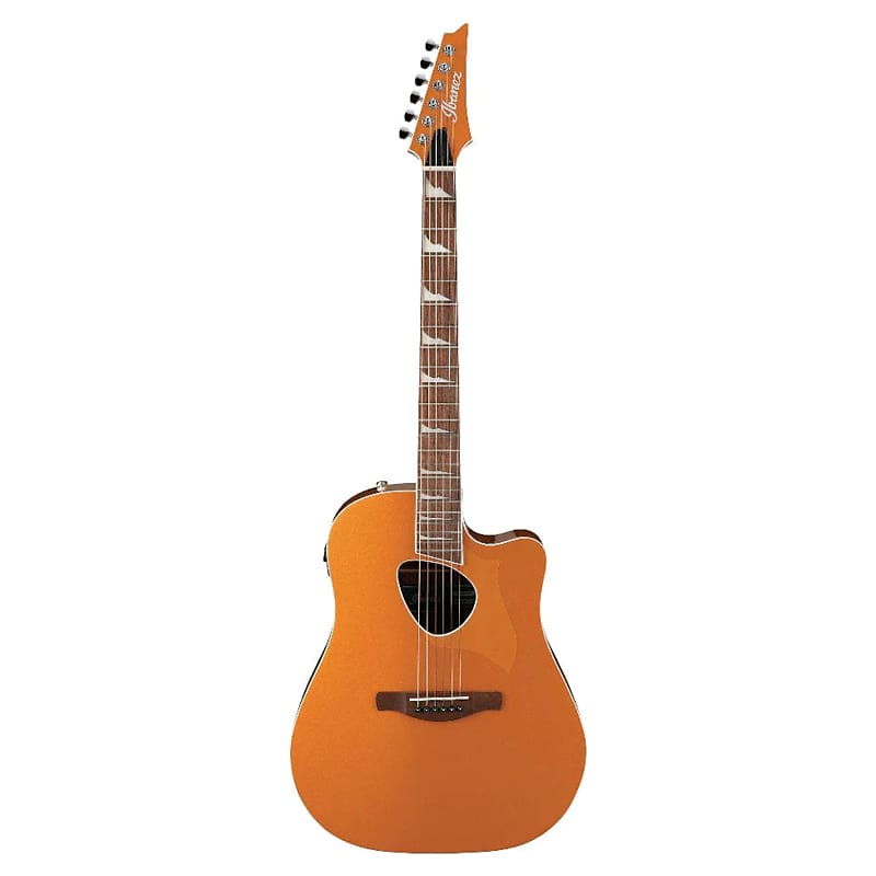 Electric-acoustic guitar Ibanez ALT30 Altstar, dark orange metallic