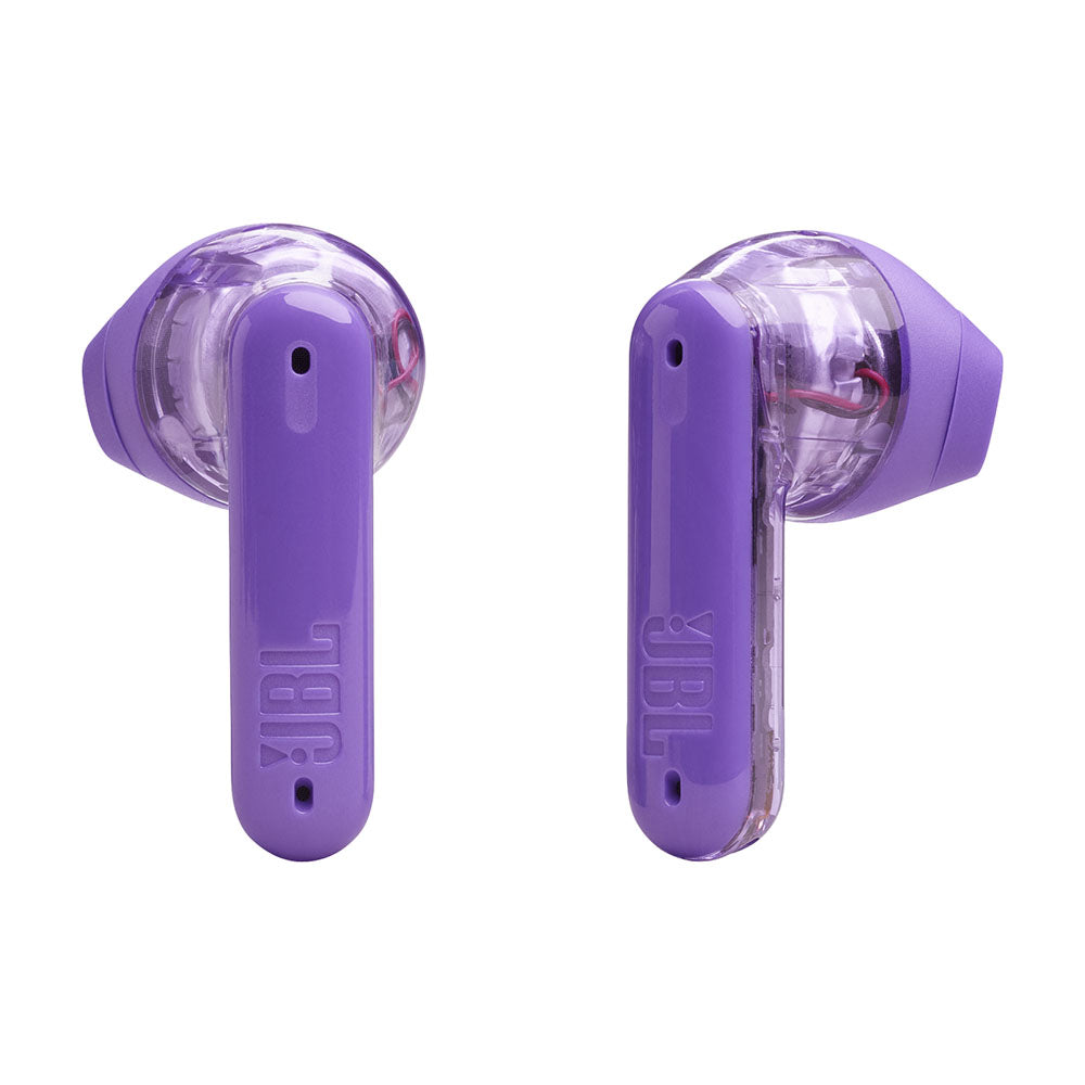 JBL Tune Flex Ghost wireless headphones, purple