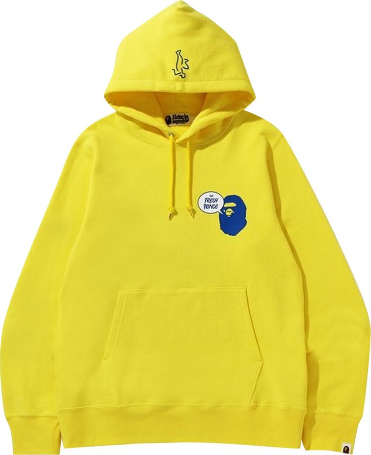 BAPE The Fresh Prince Pullover Hoodie 'Yellow', yellow