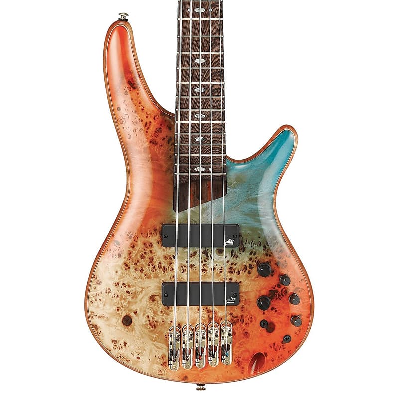 Ibanez Premium SR1605D 5-String Bass Guitar - Autumn Sunset Sky Premium SR1605D 5-String Bass Guitar -