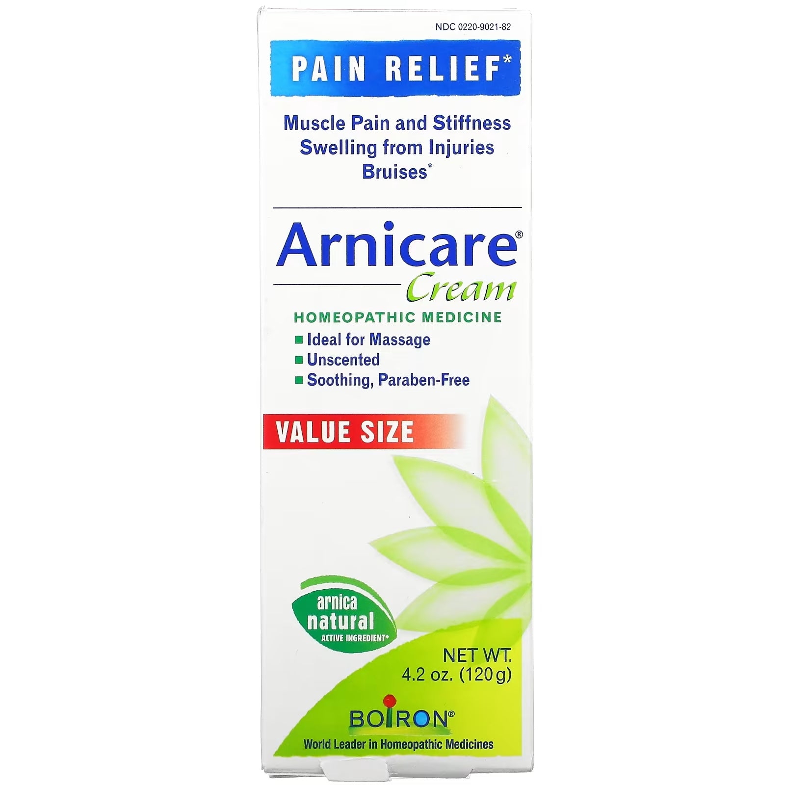 Boiron Arnicare Pain Relief Cream, 120 g