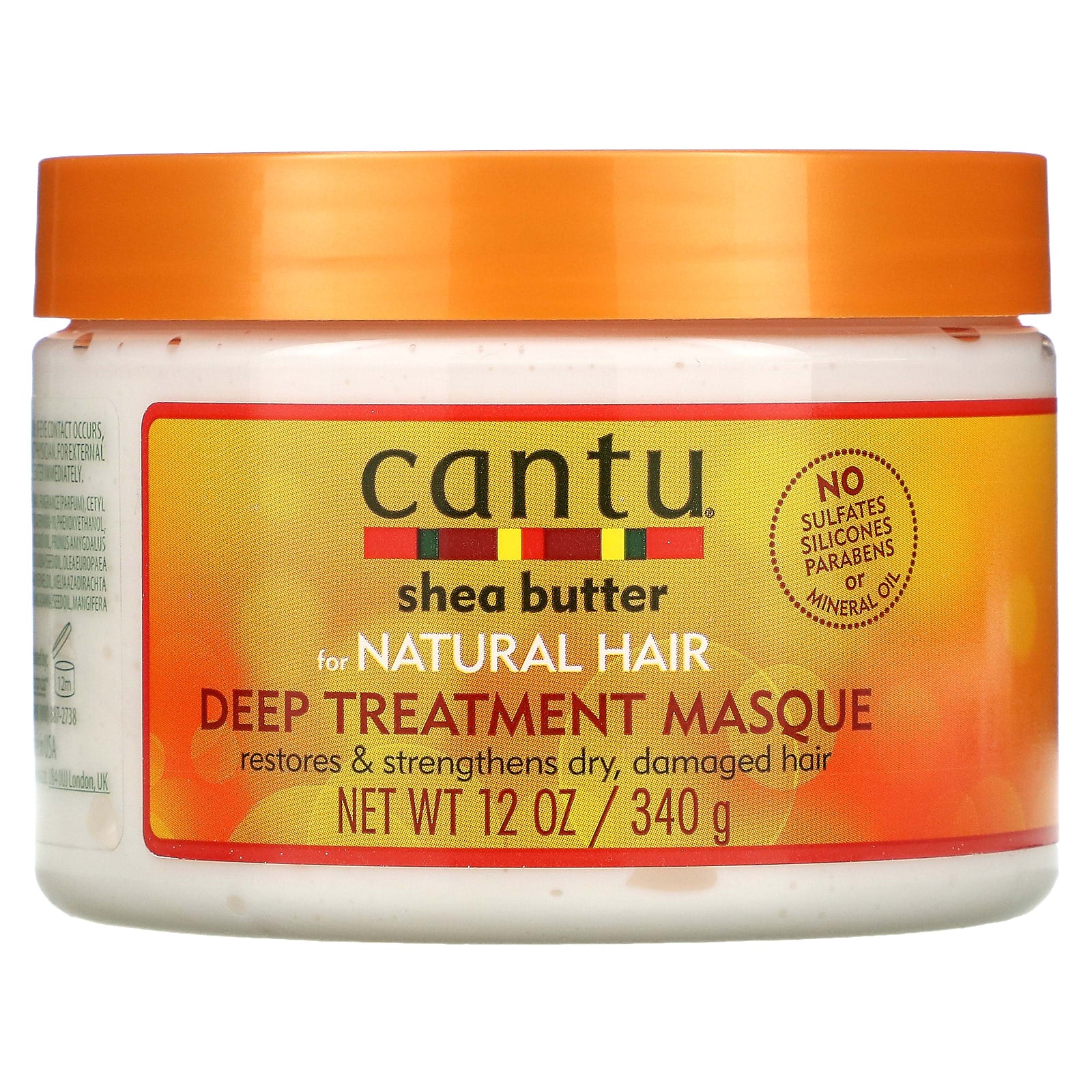 Cantu mask for natural hair, deep care, 340 g