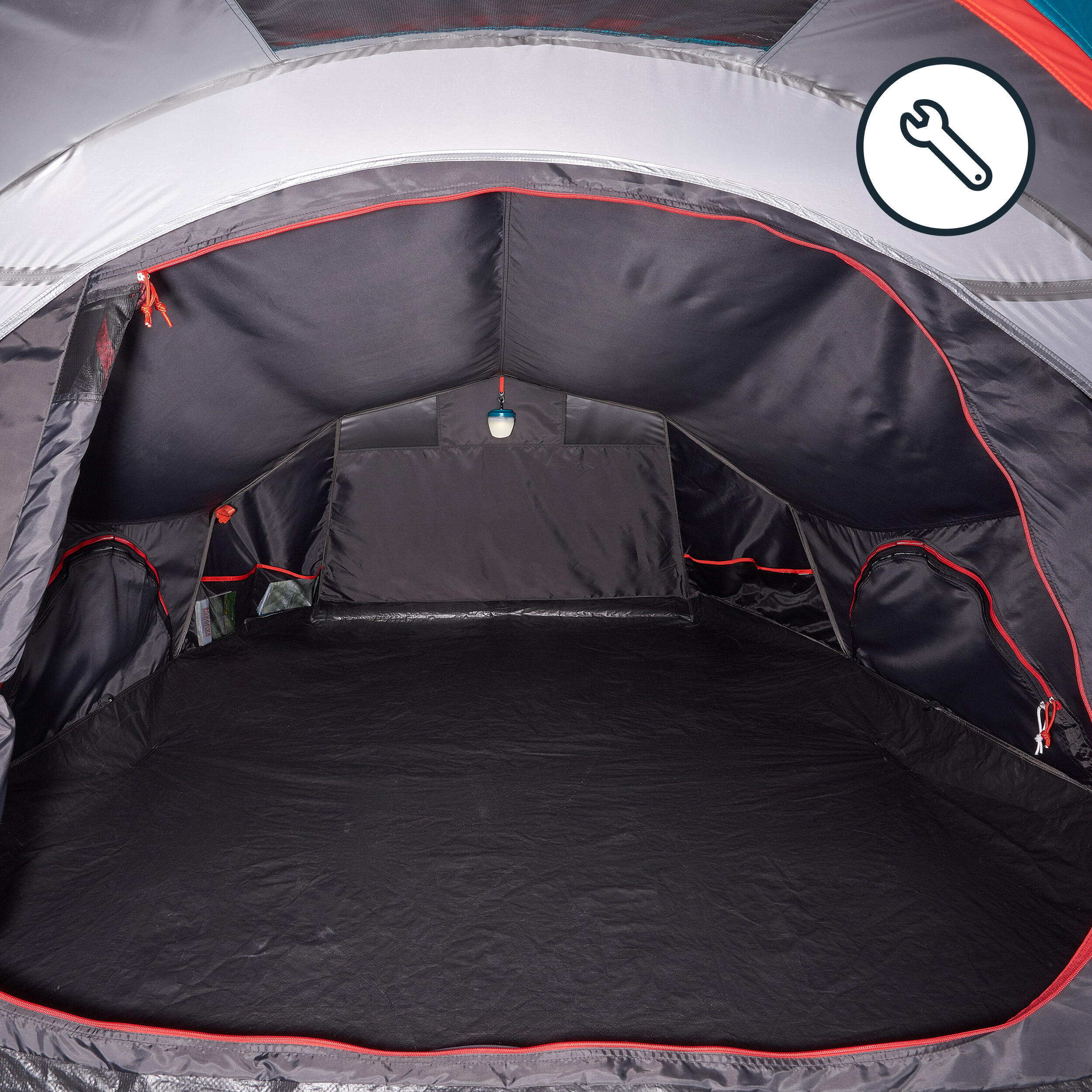 Sleeping cabin Quechua 2P - 2 Seconds XL Fresh & Black tent spare part