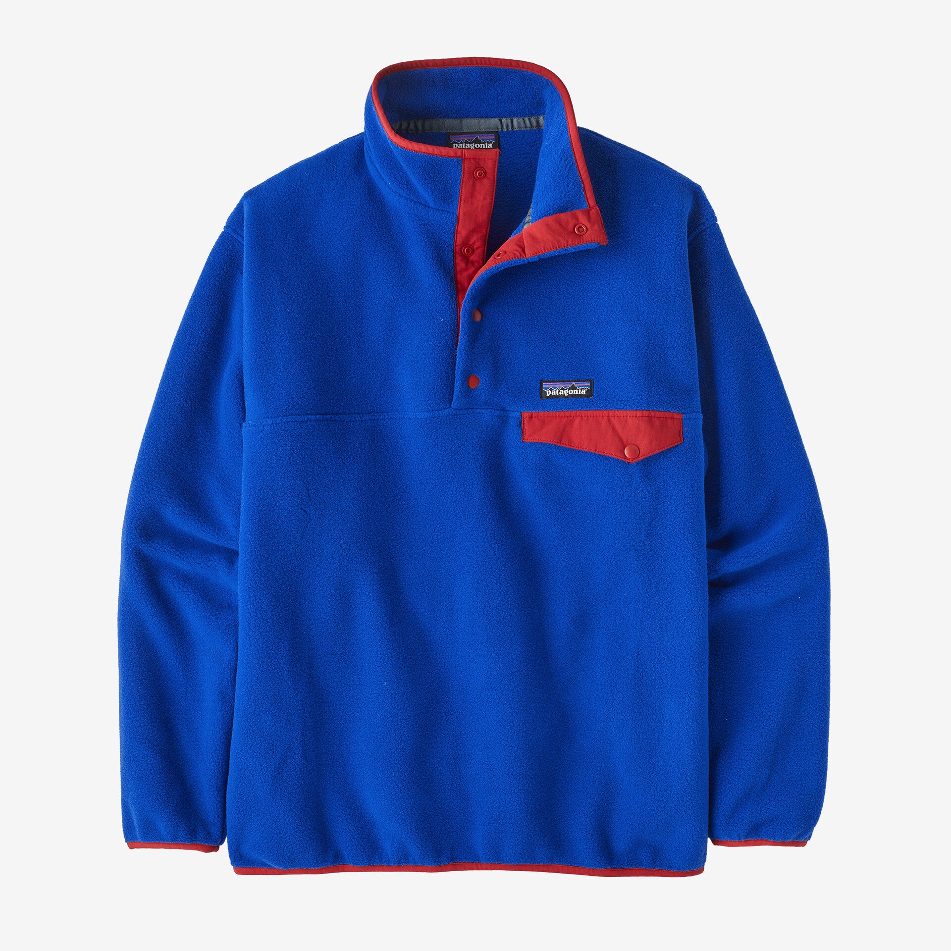 Patagonia Men's Synchilla Snap-T Fleece Pullover, Blue