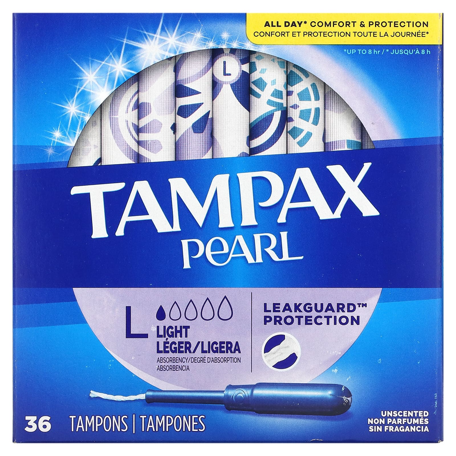 Tampax tampons light, 36 tampons