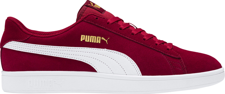 Puma Smash v2 Rhubarb sneakers, red