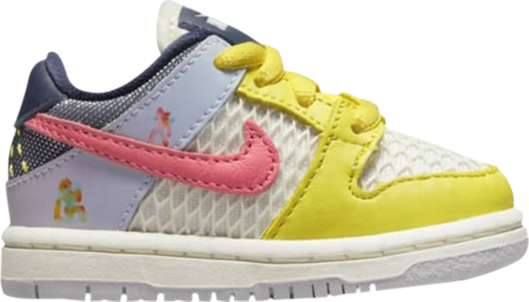 حذاء Nike Xavier Schipani x Dunk Low SB TD "Be True - Trans Joy" متعدد الألوان