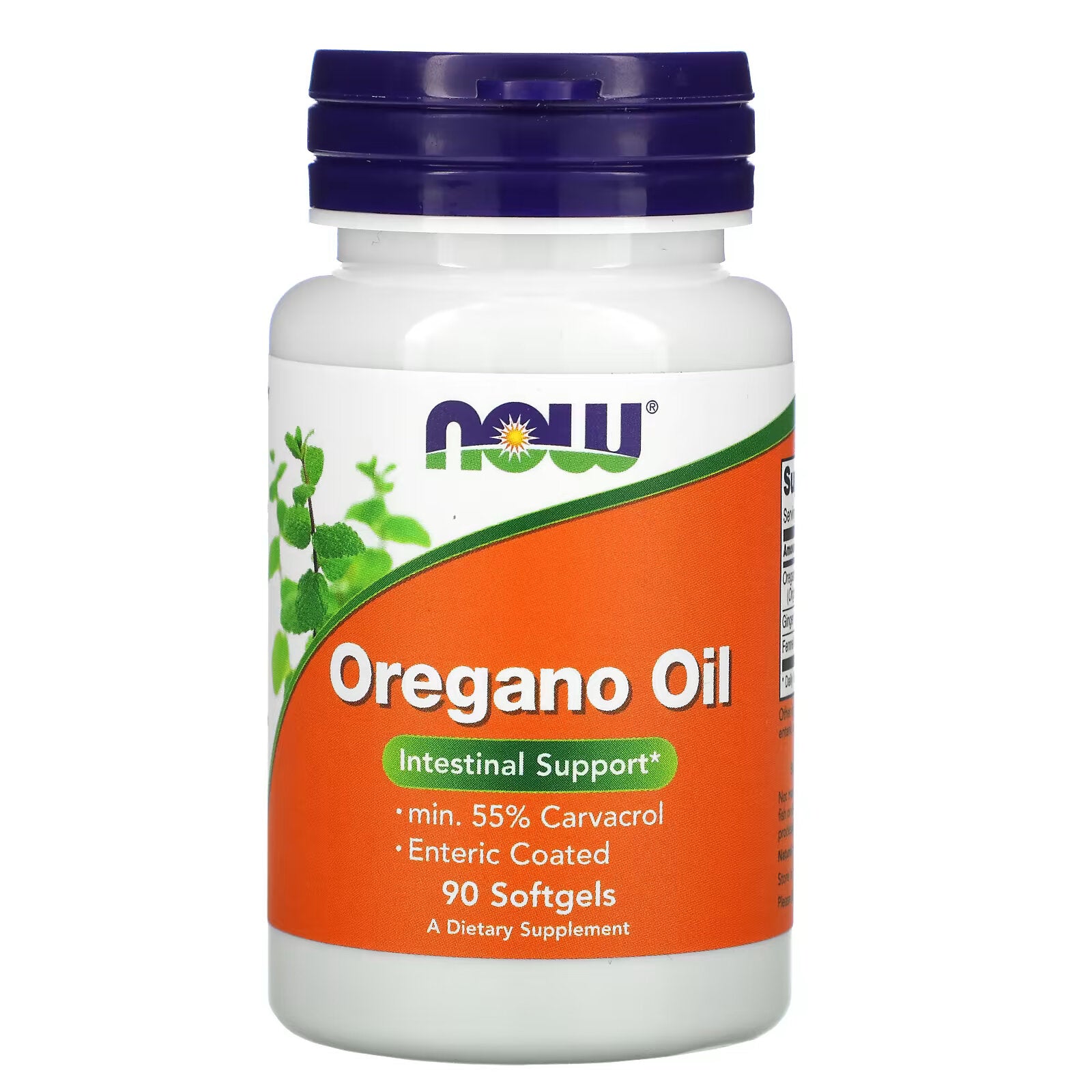 NOW Foods Oregano Oil, 90 Capsules