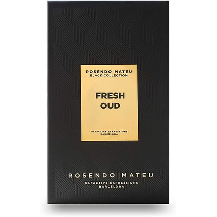 Rosendo Mateu Olfactive Expressions Barcelona Black Collection Fresh Oud Eau De Parfum 100 ml