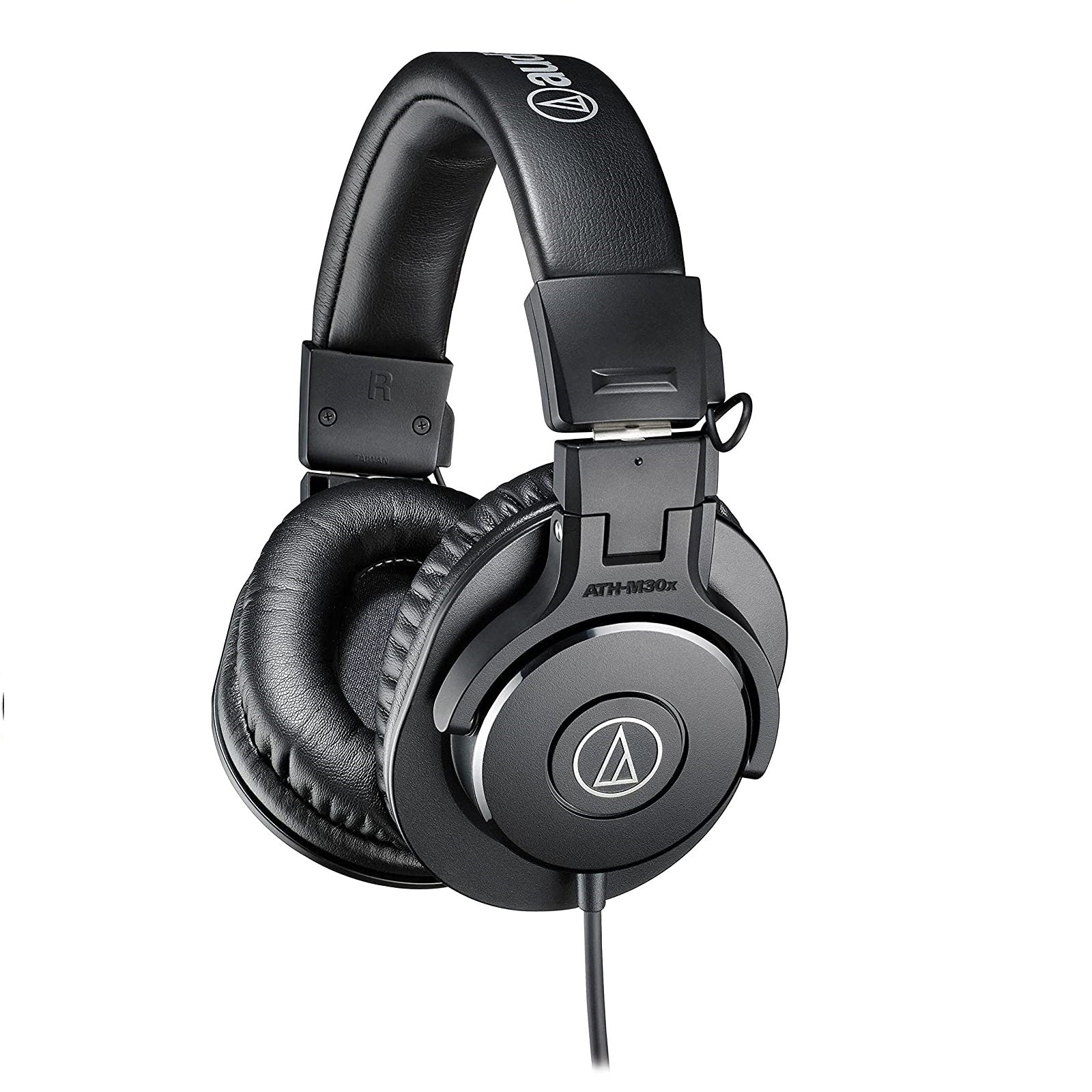 سماعات رأس مراقبة Audio-Technica ATH-M30x، باللون الأسود