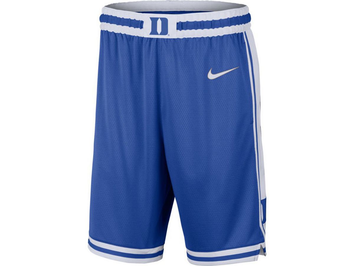 Nike Men's Basketball Road Shorts Duke Blue Devils Limited Edition Multi