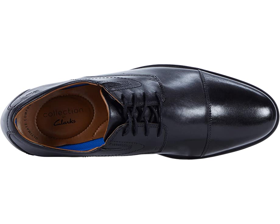 Whiddon Cap Clarks Oxfords, leather