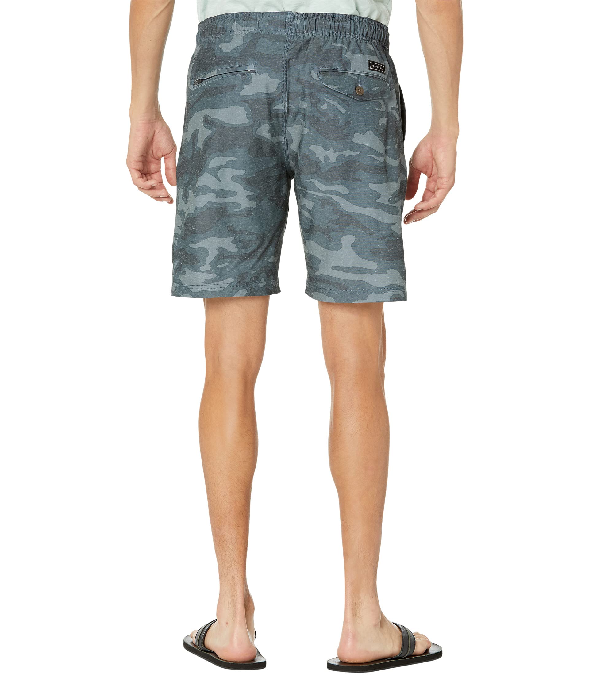 Shorts VISSLA, Hemp No See Ums Eco 18" Elastic Walkshorts