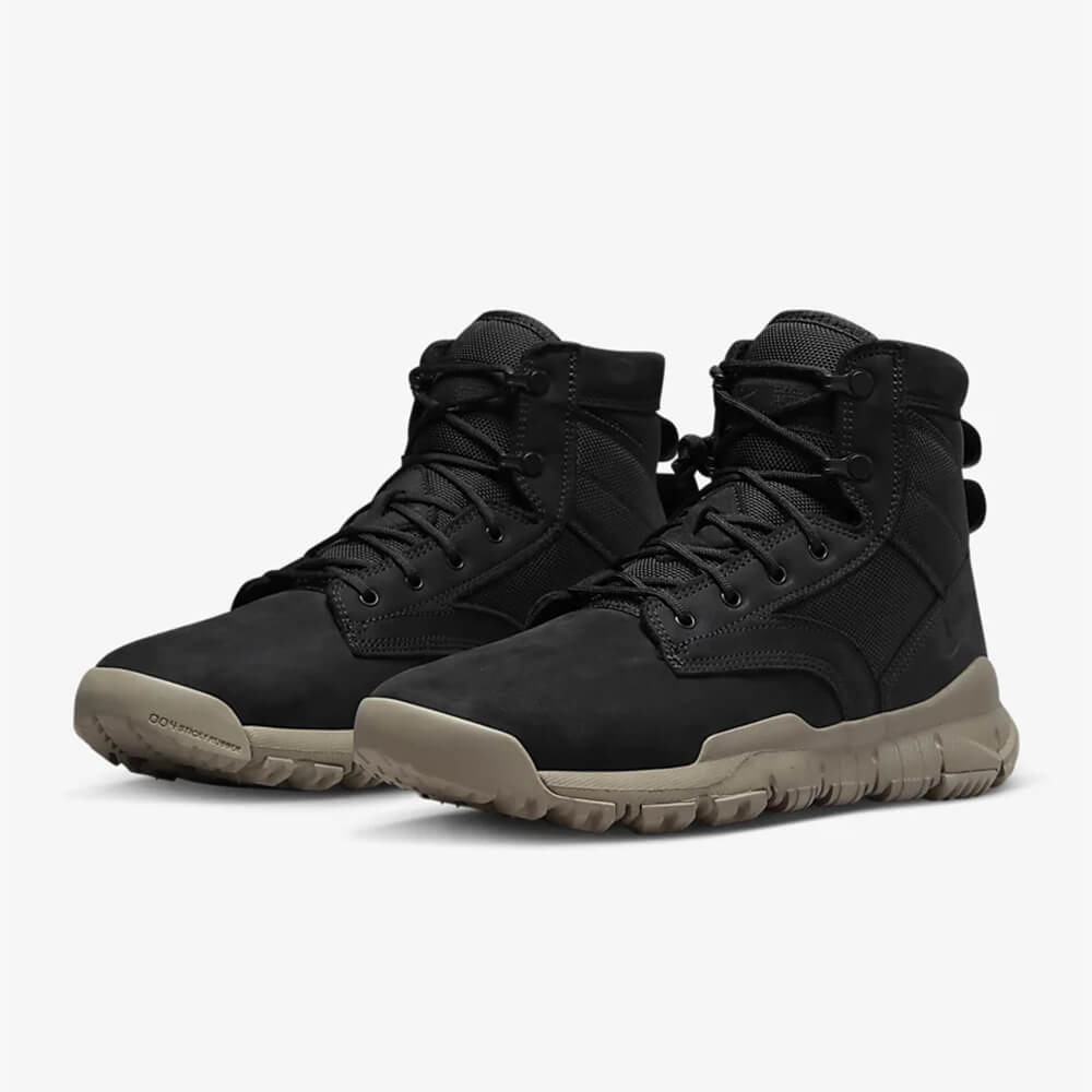 حذاء Nike SFB 6" الجلدي، أسود