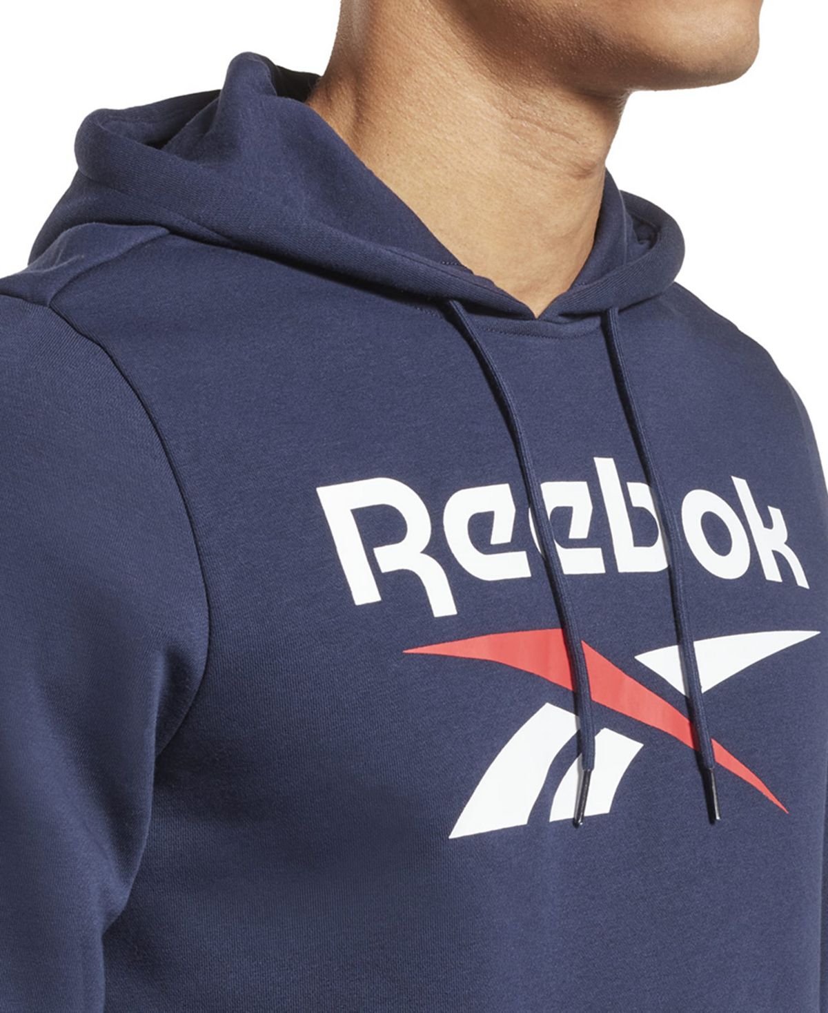 سويت شيرت رجالي من الصوف بقصّة عادية بشعار Reebok