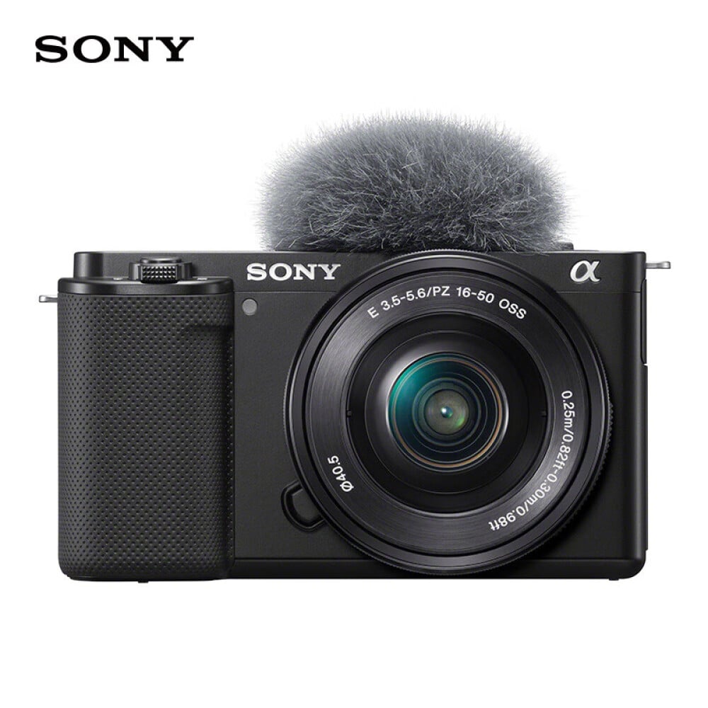 Sony ZV-E10L （16-50mm） camera with 128G memory card, black