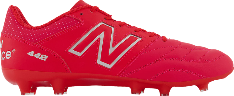 New Balance 442v2 Team FG 'Red White' Boots, red