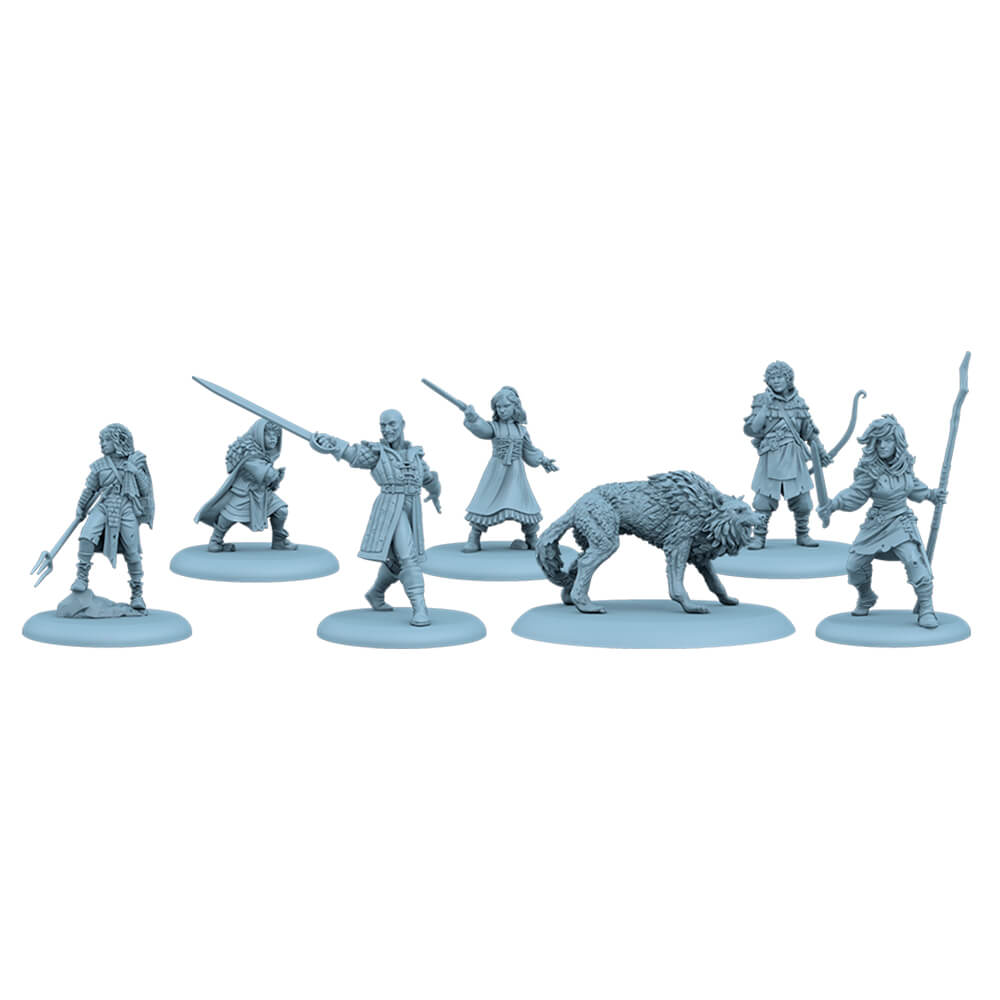 Additional set for CMON A Song of Ice and Fire Tabletop Miniatures Game, Stark Heroes II