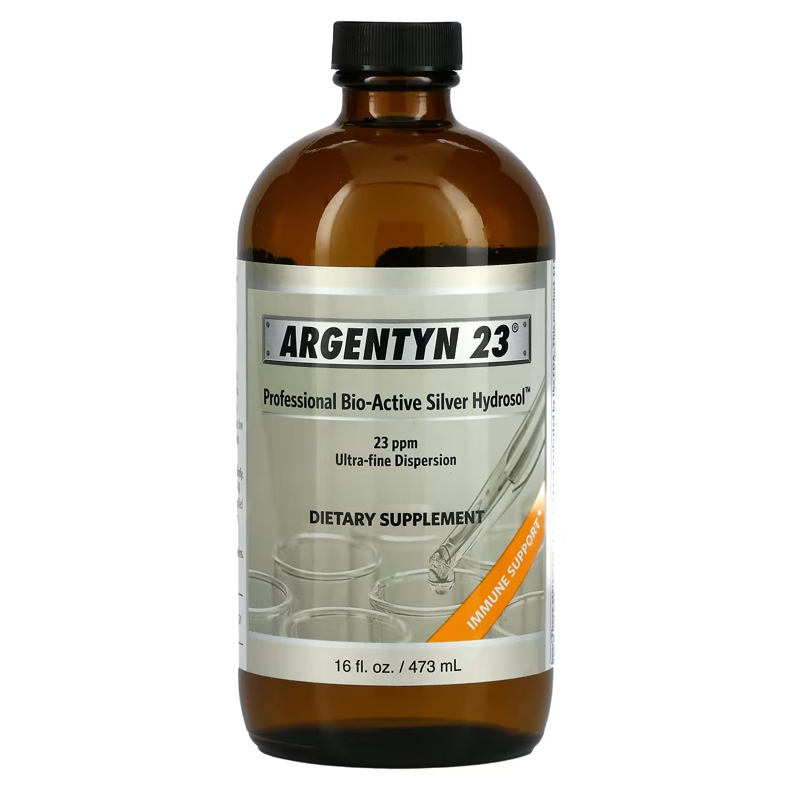 Sovereign Silver Argentyn 23 Professional Bio-Active Silver Hydrosol, 473 ml