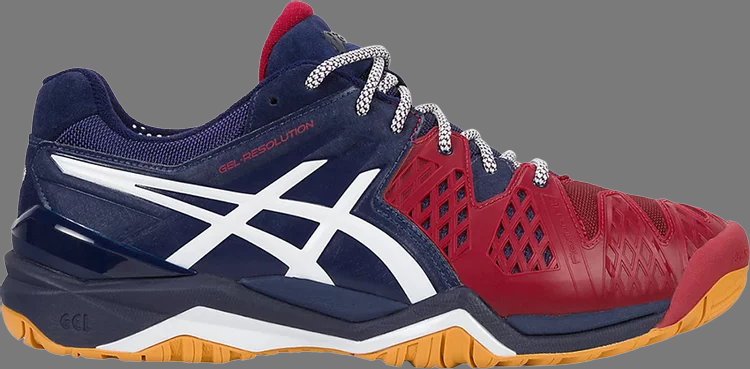 Sneakers gel-resolution 6 Asics, red