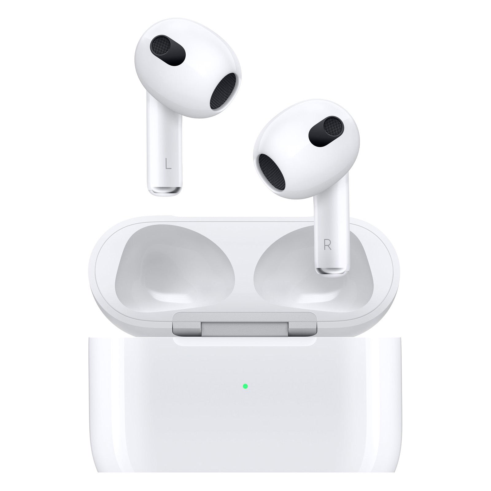 Apple AirPods wireless headphones (3rd generation), wireless charging, white