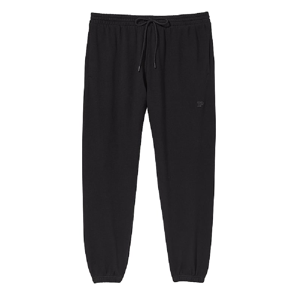 Victoria's Secret Pink Premium Fleece Slim Sweatpants, black