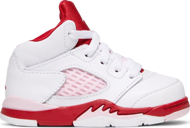 Air Jordan 5 Retro TD Pink Foam sneakers, pink