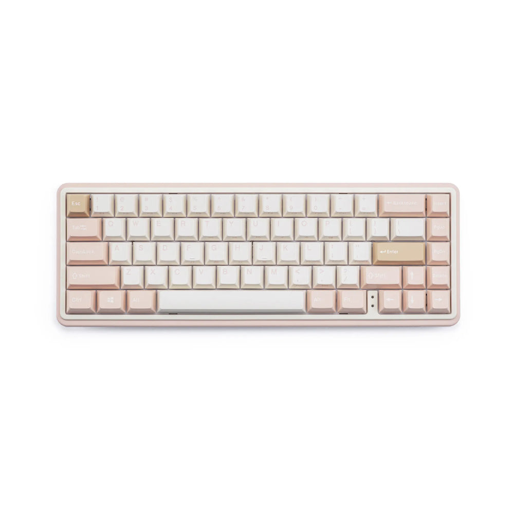 Mechanical gaming wireless keyboard Varmilo Minilo 65%, EC V2 Iris, beige English layout