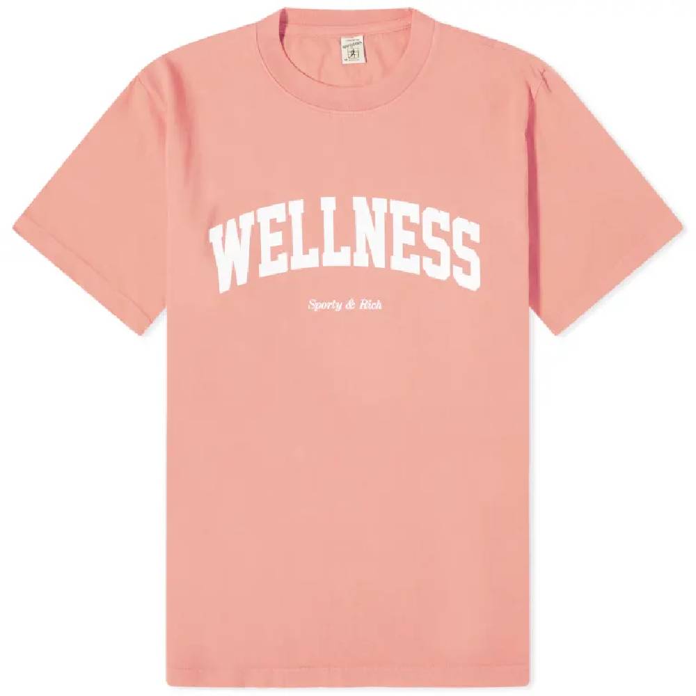 T-shirt Sporty & Rich Wellness Ivy, pink