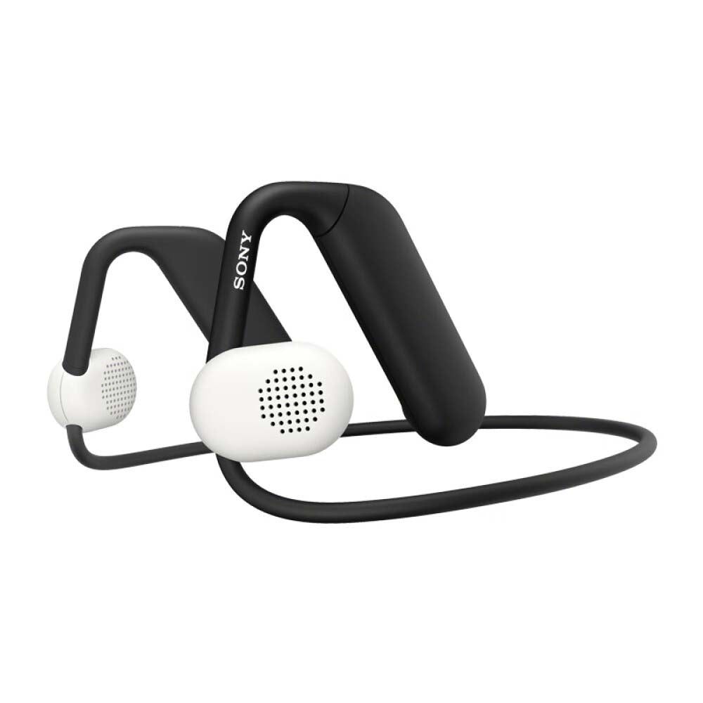 Sony Float Run Wireless Headphones, white/black