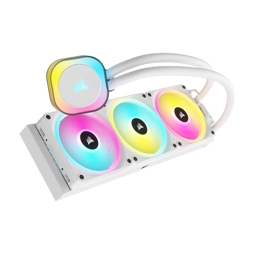 Corsair iCUE Link H150i RGB Water Cooling System, White