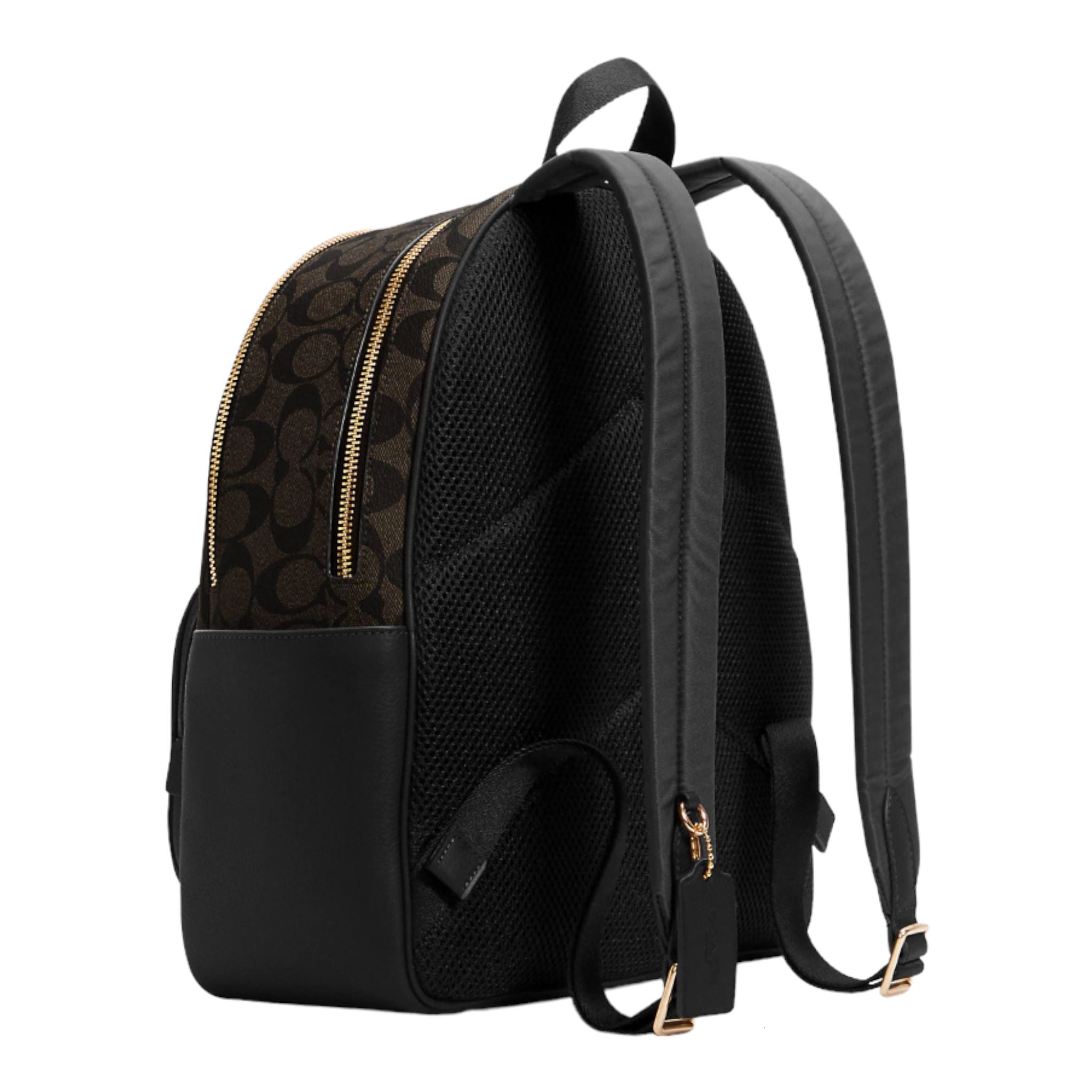 Backpack Coach Court In Signature Canvas, brown