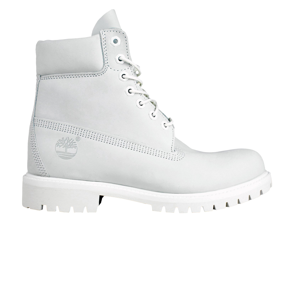 حذاء Timberland Premium مقاس 6 بوصات، باللون الأبيض