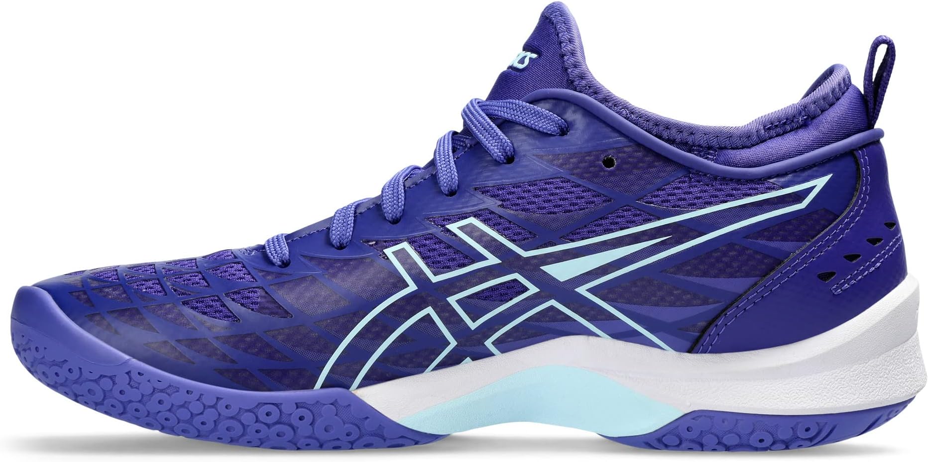 Blast FF 3 Volleyball Shoe ASICS, Eggplant/Aquamarine